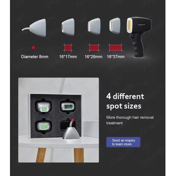 Facotry 4 Longitudes de onda Equipo de depilación con láser de diodo para clínicas y salones