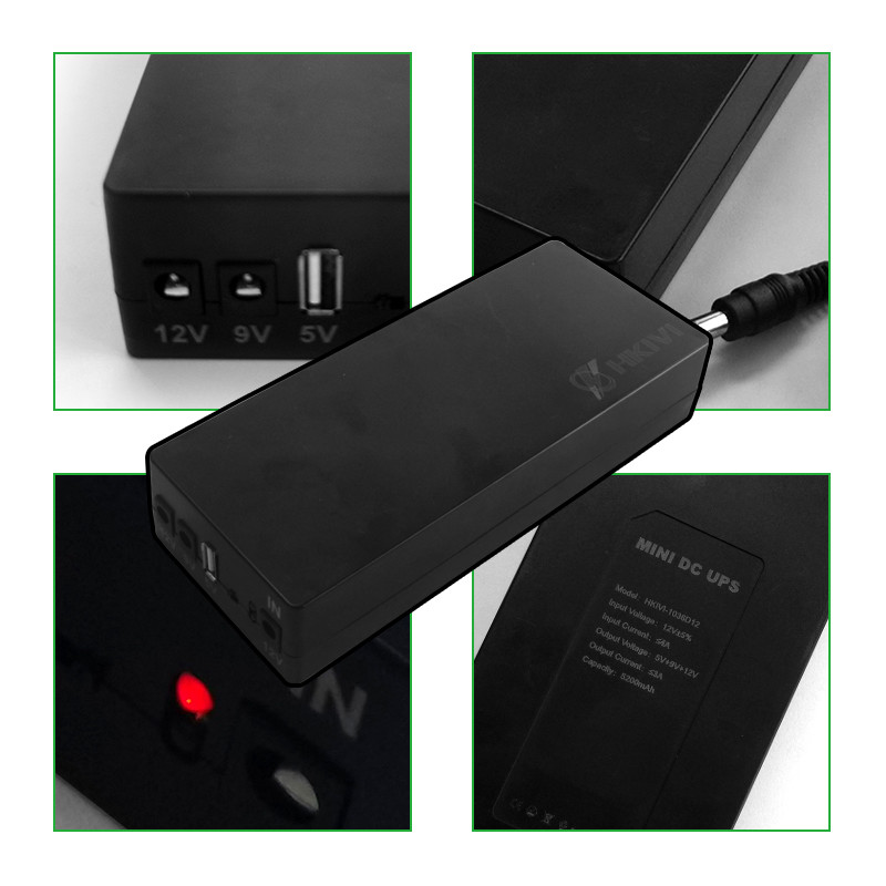 Мини-упс для Wi-Fi маршрутизатор 20000mah умный мини-упс для дома с батареей