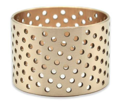 CuAl10Fe5Ni5 Bronze Bearing Plate with Graphite Inset for Enhanced Durability and Lubrication