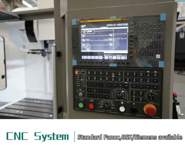 Máquina de moagem SMTCL CNC com controle Fanuc VMC1100 CNC 5 eixos CNC Centro de usinagem