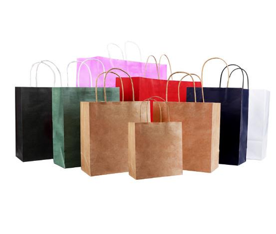 Water Resistance SGS Foldable Paper Bag