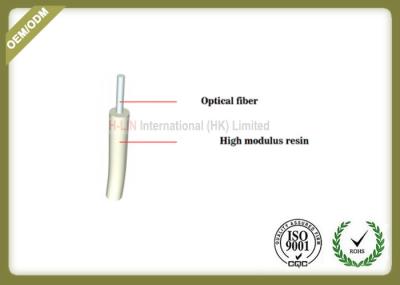 Transparent Invisible Outdoor Armored Fiber Optic Cable Indoor SM Single Core G657A