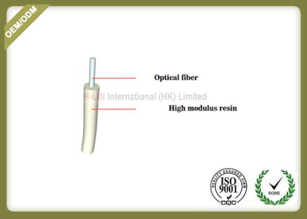Transparent Invisible Outdoor Armored Fiber Optic Cable Indoor SM Single Core G657A