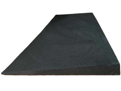 Non Slip Kerbside Ramps Durable Rubber Threshold Ramps For Wheelchairs