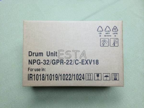 Canon rufa IR1018 IR1022 IR1024 NPG32 GPR22 C - cilindro da copiadora EXV18
