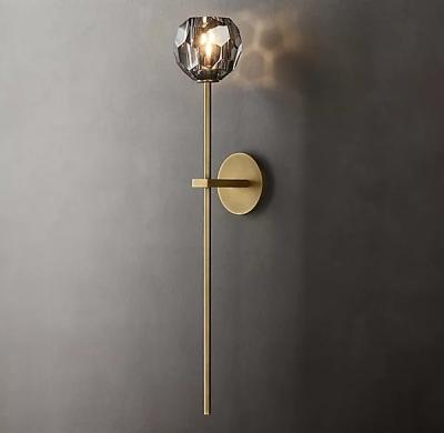 85-265 Volts Hardwired Indoor Decorative Wall Lamps Lights With Brass Finish