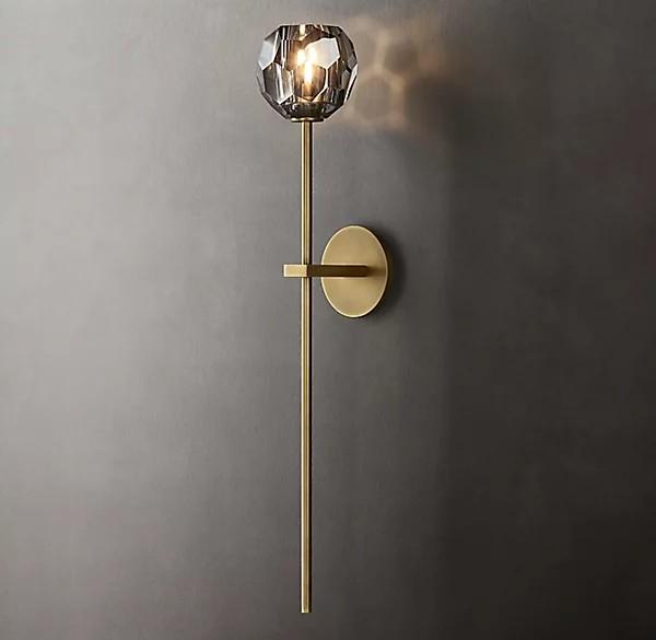 85-265 Volts Hardwired Indoor Decorative Wall Lamps Lights With Brass Finish