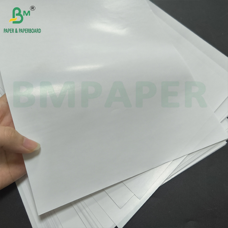 These useful paper stocks dominate printing, embossing and foil stamping for beverages and frozen foods. They maintain their strength and brightness even when wet. Often, wet-strength papers are available for printing in rolls with pressure sensitive adhesive. Белая 80 гг влажнопрочная бумага для упаковки на этикетках напитков