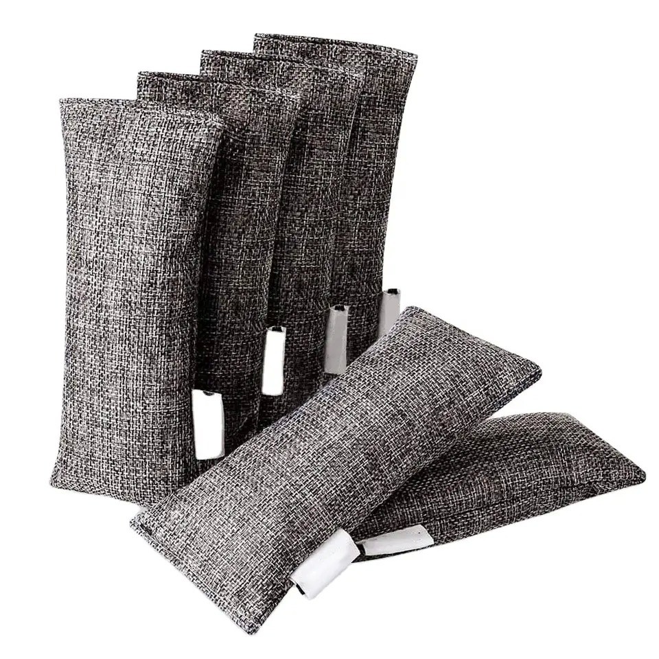 75g Bamboo Charcoal Air Purifying Bags Customized Shoe Deodorizer for Odor