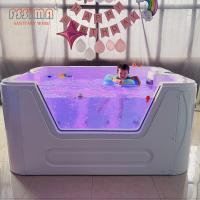 couleur blanche de massage combiné libre de baignoire de bébé de 2000*1600*920mm