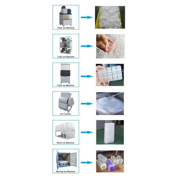 Машина 200кг/Мин дробилки льда нержавеющей стали электрическая на открытом воздухе