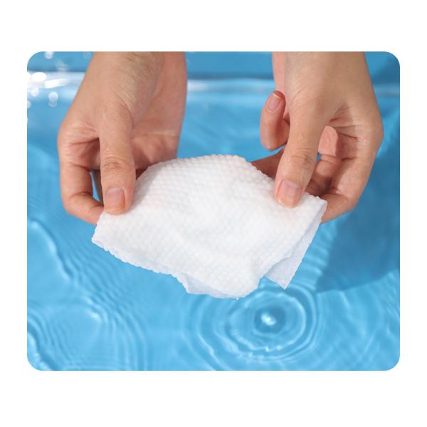 Hypoallergenic Disposable Facial Cleansing Cloths Nonwoven Disposable Face Wash Towel