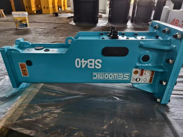 Box Type 68mm Tool Diameter Hydraulic Breaker Rock Breaker For 4 - 7  Ton  Excavator Backhoe Loader JCB55Z