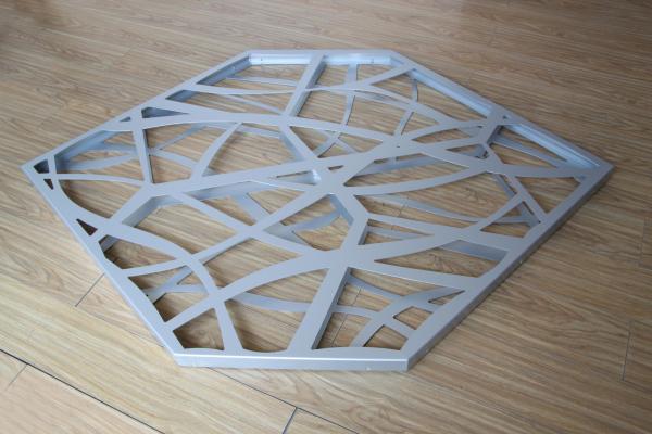 Sprayed Solid Aluminum Sheet For Curtain Wall Width 1000mm-1900mm Wear Resistant