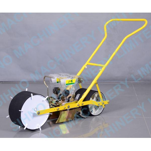 Walk Behind Wheeled Garden home Vegetable Seeder Planter, Jang manual Seeder