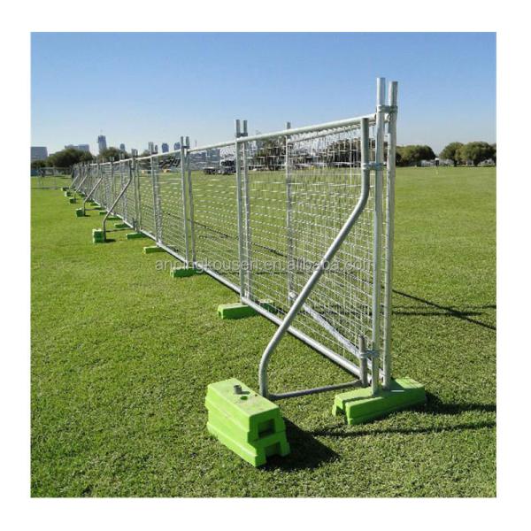 Outdoor Metal Steel Security Fence Panels in Silver for Highway Safety in Australia