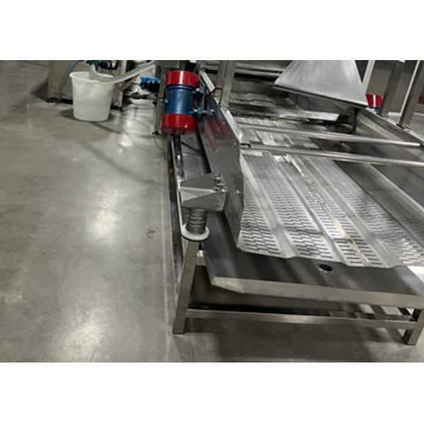 Stainless Steel Slat Chain Conveyor for Freezer Assembly Line