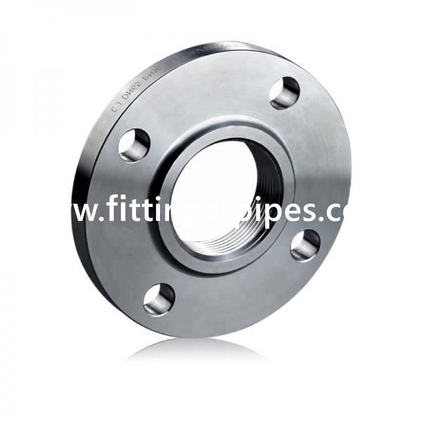 F304l F316 Stainless Steel Slip On Flange Flat Face Pn16 Ansi B16.5