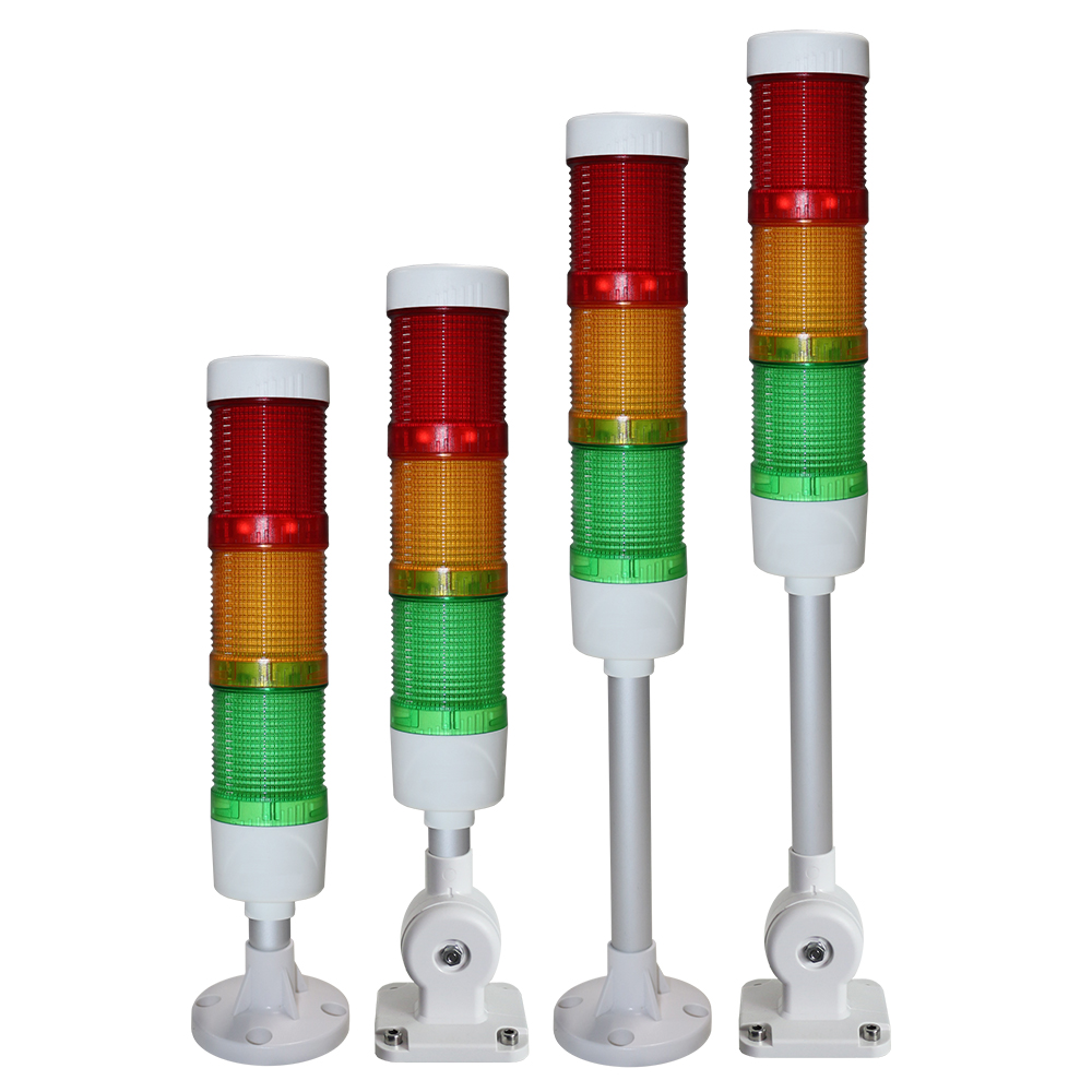 ONN LED Three Color IP65 Rated Machine Tool Multi Layer Signal Audio Visual Alarm Tower Light