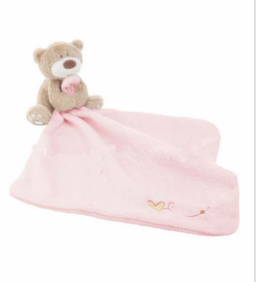 Baby appease animal toy towel gift set