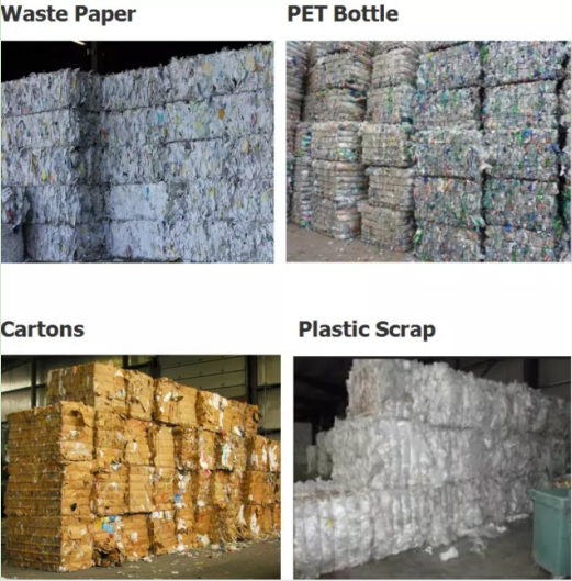 Plastic Balers Pressing Machine/Waste Paper /Horizontal Hydraulic Cardboard Box Baling Press