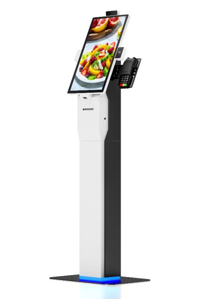 21.5 LCD Self-Service Kiosk with 1080p Touchscreen and Thermal Printer