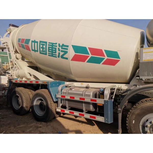 Energy Efficient Mobile Concrete Mixer Lorry 12cbm For Concrete Mixing 300-400HP