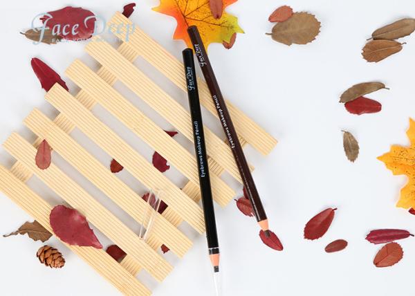 Rolo profundo para acessórios da tatuagem, composição cosmética do papel da cor do preto do lápis de sobrancelha da cara