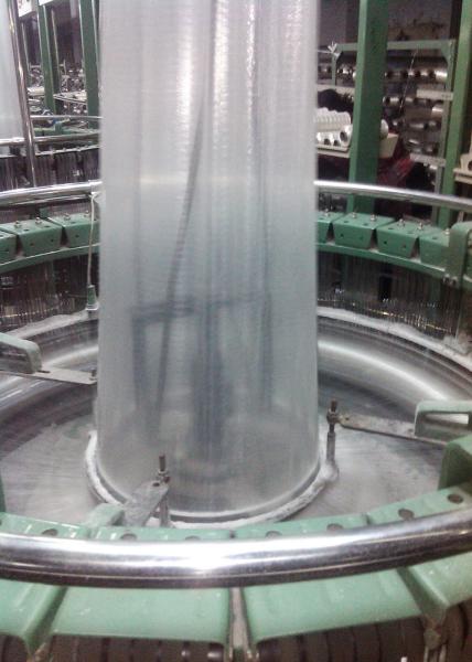 100% Virgin PP Woven Fabric Tubular Roll For Polypropylene Packaging Bags