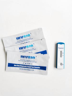 Teste de diagnóstico rápido Kit Qualitative Test Ctni Detection do Troponin I