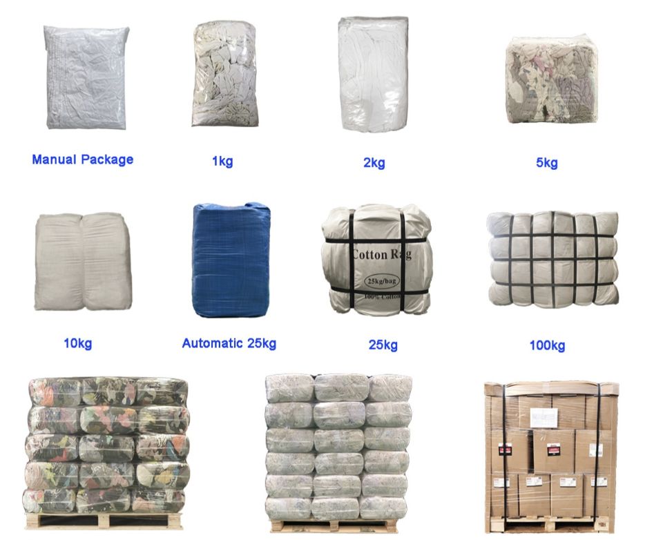 20kg/Bale белое полотенце Rags