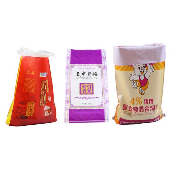 Biodegradable Laminated Woven Sacks Woven Polypropylene Bags For Feeds