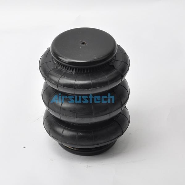 Universal 3rows Rubber Air Suspension Kits 3B2400 Single Port 1/2NPT Air Springs For Trucks