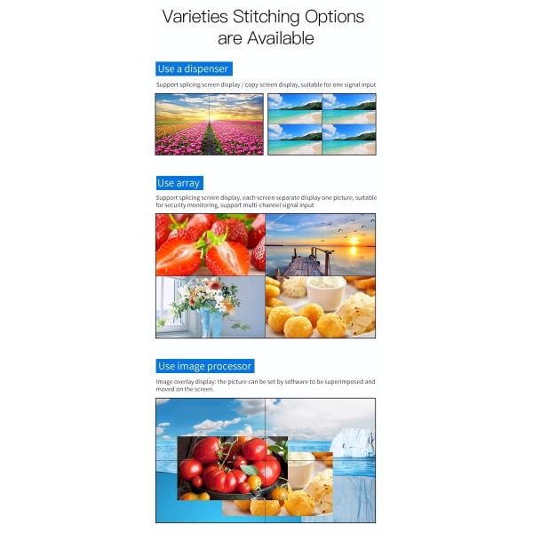 Shopping Mall 46 Inch FHD LCD Digital Signage Display