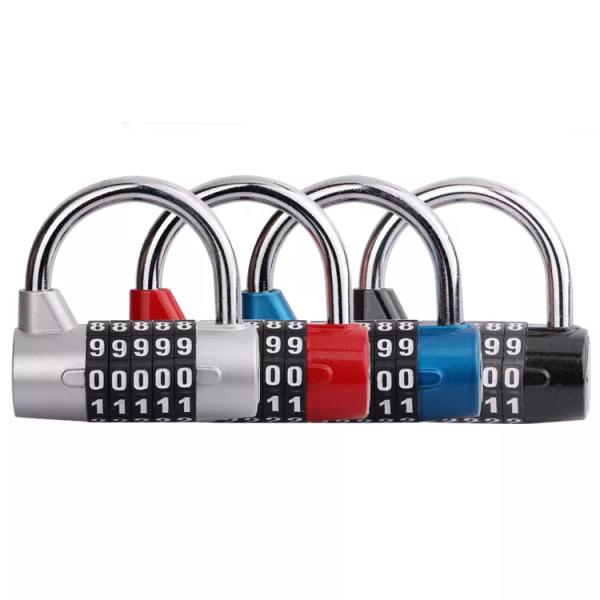 5-digit Code Security Password Zinc Alloy Combination Padlock for Gym Toolbox Cabinet-RARLUX L05 Model Eco-Friendly & Durable