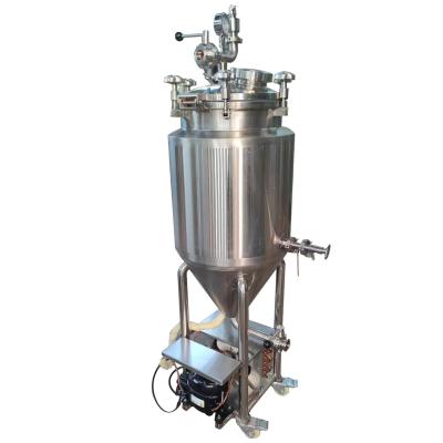 Outros sistemas de controlo de processamento CIP GHO 30L SUS 304 Fermentador automático cônico