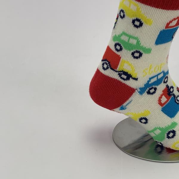 70%Cotton 28%Polyester 2%Spandex Winter Infant Children Breathable Thick Knitted Socks