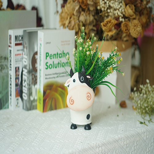 Смешной рабочий стол бака плантатора животных металла орнаментирует домашний бак сада оформления