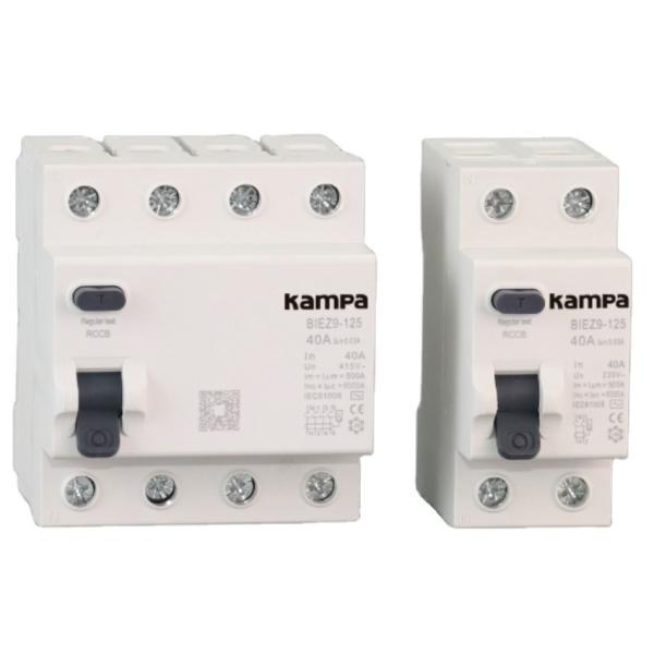New EZ9  2P 300mA 32Amp RCCB residual current circuit breaker