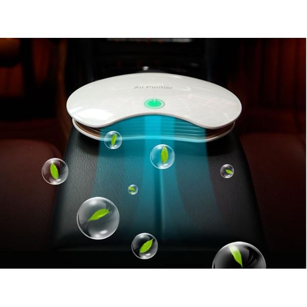 Оптовая дешевая портативная мини-автомобильная очиститель воздуха. 2023 Новый дизайн двойных турбинных вентиляторов.