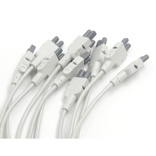 Leadwires MAC EKG GE Marquette серого цвета 420101-002 10 AHA 1.2M