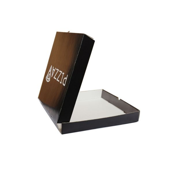 Customized printed logo eco-friendly food grade disposable fast food takeaway pizza box