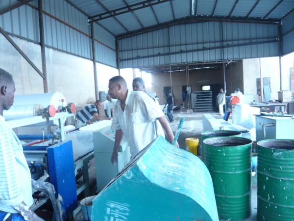 Steel Stucture Magnesium Oxide Board Production Line with Board Thickness Control