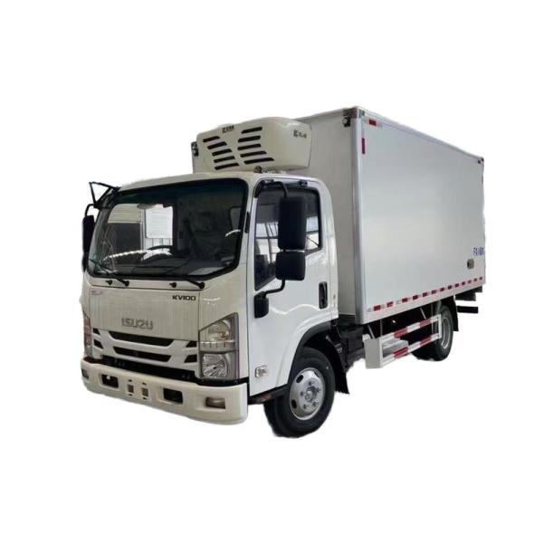 1SUZU 4*2 5 Tons Refrigerator Truck Freezer Refrigerator Box Transport Truck