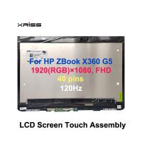 15.6 Écran tactile LCD LED Assemblage pour HP ZBook Studio x360 G5 FHD 40 épingles