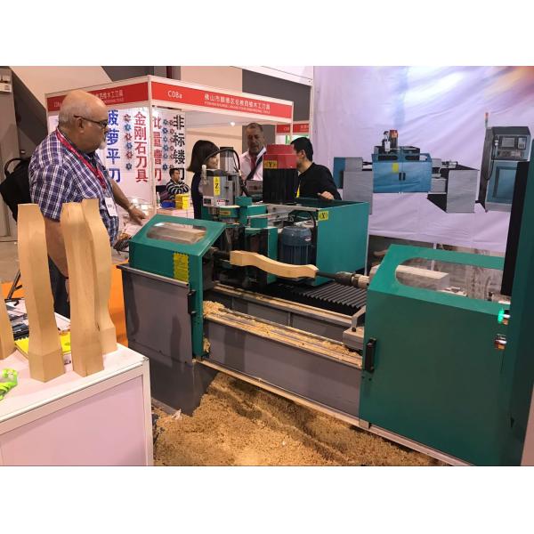 Max length 1500mm industrial cnc wood lathe machine