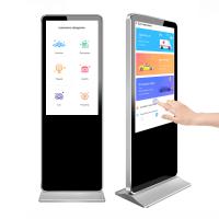 Señalización/tótem/quiosco de Digitaces del soporte del piso del jugador de la publicidad del quiosco de la pantalla LCD táctil