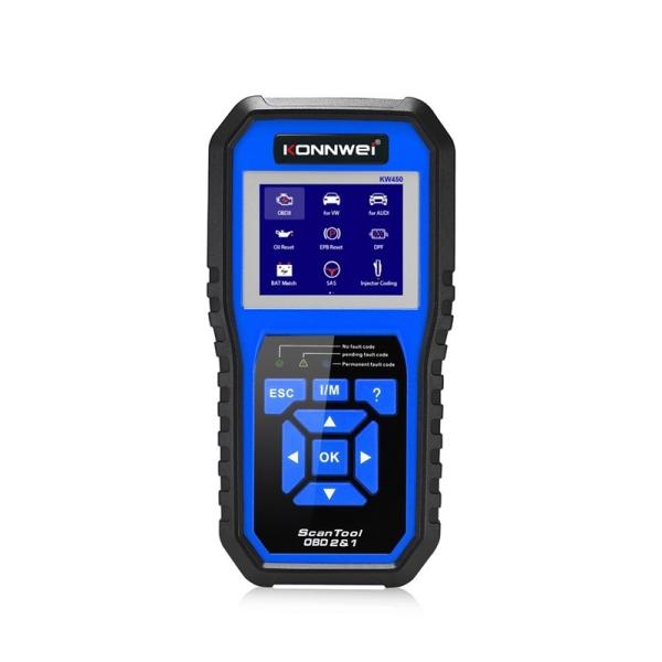 ABS SRS Engine KWP2000 2.8 LCD OBD2 Automotive Scanner For VW