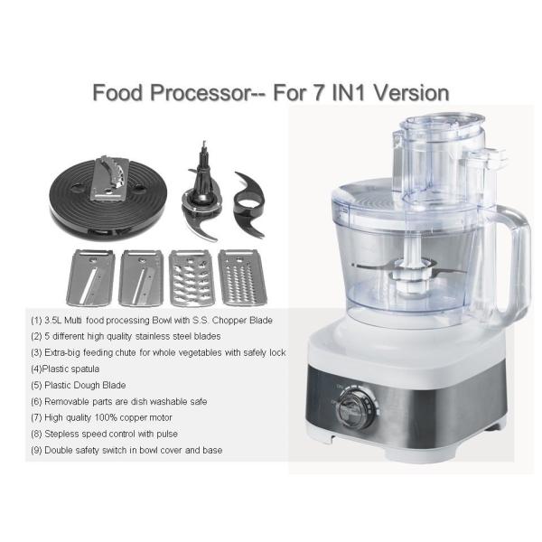 Food Preparation Robot Stainless Steel Food Processor