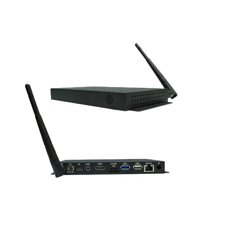 Коробка игрока Signage андроида 7,1 HD цифров для Lcd рекламируя дисплей